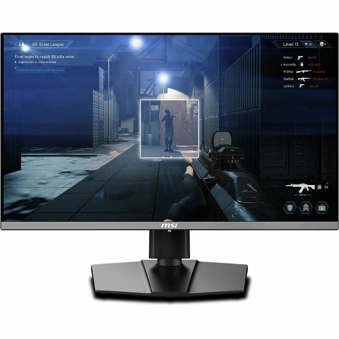 Main Image for MSI MAG 272QP QD-OLED X50 27" Class WQHD Gaming OLED Monitor - 16:9 - Black