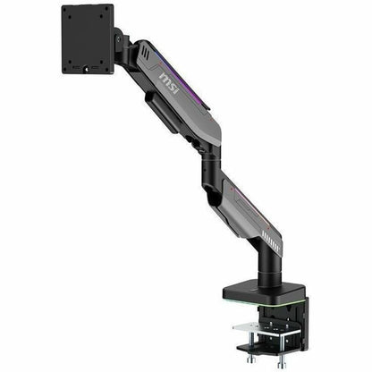 Alternate-Image2 Image for MSI Mounting Arm for Monitor, Display - Matte Black, Painted Gray - Horizontal