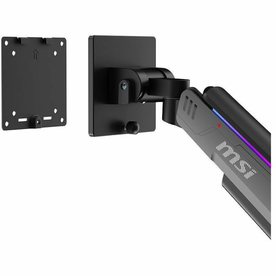 Alternate-Image4 Image for MSI Mounting Arm for Monitor, Display - Matte Black, Painted Gray - Horizontal