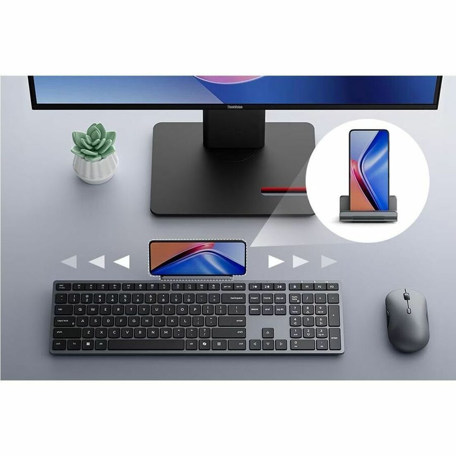 Alternate-Image2 Image for Lenovo 700 Modern Multi-Device Wireless Keyboard-US English (NA PKG)