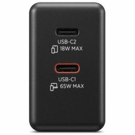 Alternate-Image1 Image for Lenovo Dual USB-C 65W GaN Charger