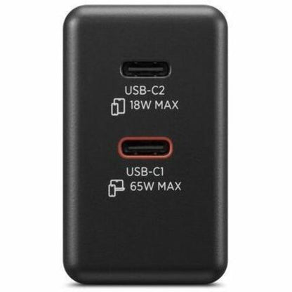 Alternate-Image1 Image for Lenovo Dual USB-C 65W GaN Charger
