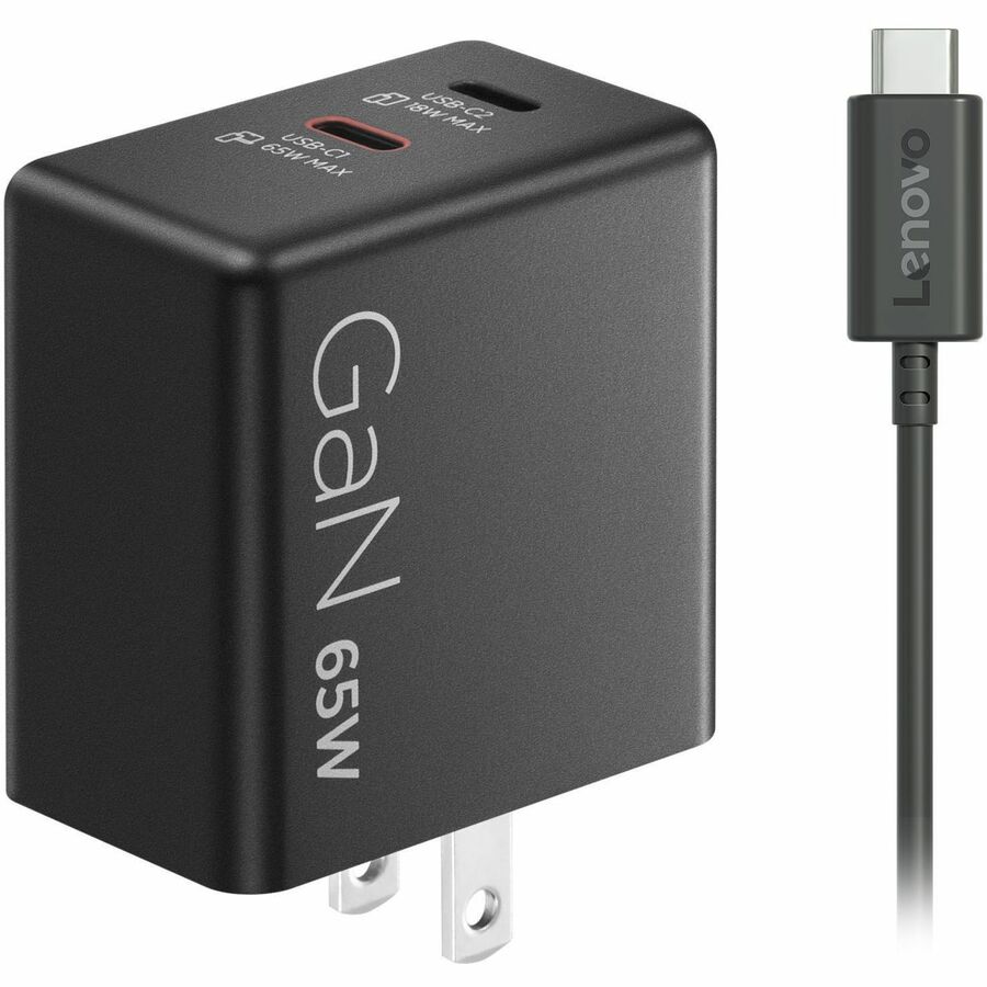 Alternate-Image5 Image for Lenovo Dual USB-C 65W GaN Charger