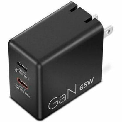 Alternate-Image2 Image for Lenovo Dual USB-C 65W GaN Charger
