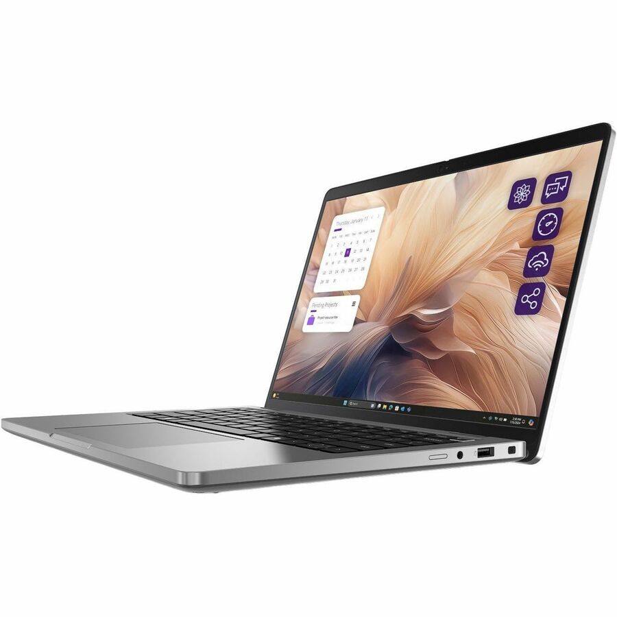 Alternate-Image2 Image for Dell Pro 14 Plus PB14250 14" Clamshell Copilot+ PC Notebook - Full HD Plus - 60 Hz - Intel Core Ultra 7 268V - vPro Technology - 32 GB - 512 GB SSD - English (US) Keyboard
