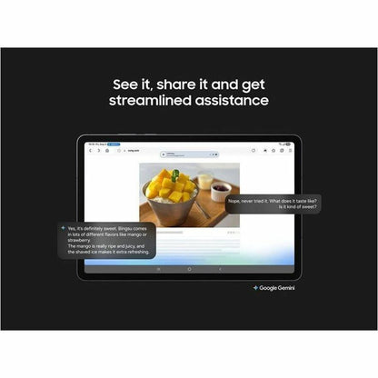 Alternate-Image8 Image for Samsung Galaxy Tab S11 SM-X730 Tablet - 11" WQXGA - MediaTek Dimensity 9400+ (MT6991) Octa-core - 12 GB - 256 GB Storage - Android 16 - Gray