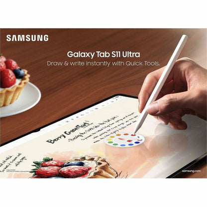 Alternate-Image9 Image for Samsung Galaxy Tab S11 Ultra SM-X930 Tablet - 14.6" WQXGA+ - MediaTek Dimensity 9400+ (MT6991) Octa-core - 16 GB - 1 TB Storage - Android 16 - Gray