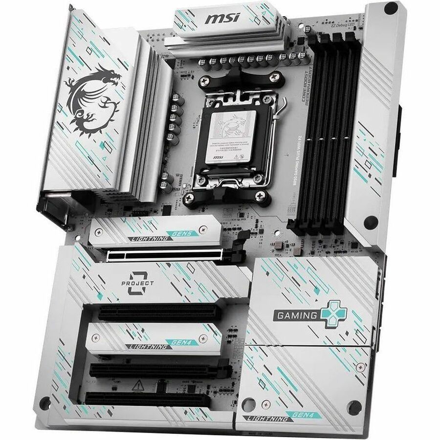 Main Image for MSI B850 GAMING PLUS WIFI PZ Gaming Desktop Motherboard - AMD B850 Chipset - Socket AM5 - ATX