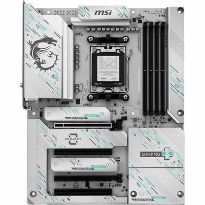 Alternate-Image2 Image for MSI B850 GAMING PLUS WIFI PZ Gaming Desktop Motherboard - AMD B850 Chipset - Socket AM5 - ATX