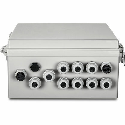 Alternate-Image2 Image for TRENDnet Outdoor IP68 Weatherproof Enclosure with 350W Power Supply, TI-CA4K, IK10 Impact Protection, Power Supply Supports up to 350W (55V DC, 6.3A), 20kA @ 8/20 &micro;s Surge Protection