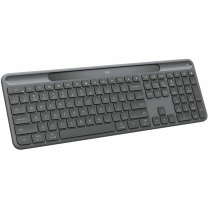 Main Image for Logitech Signature Slim Solar+ K980 for Business, Wireless Keyboard, Quiet Typing, Secure Receiver, Bluetooth, Windows, Mac - Graphite