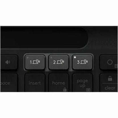 Alternate-Image6 Image for Logitech Signature Slim Solar+ K980 for Business, Wireless Keyboard, Quiet Typing, Secure Receiver, Bluetooth, Windows, Mac - Graphite