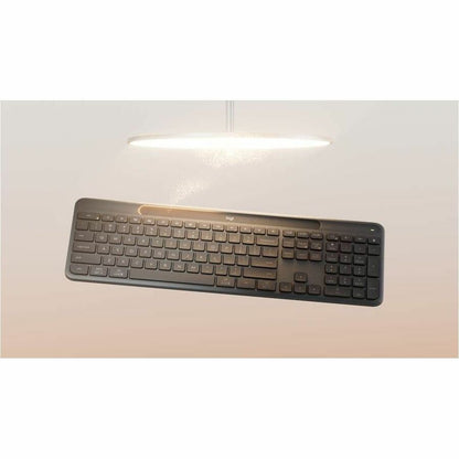 Alternate-Image2 Image for Logitech Signature Slim Solar+ K980 for Business, Wireless Keyboard, Quiet Typing, Secure Receiver, Bluetooth, Windows, Mac - Graphite