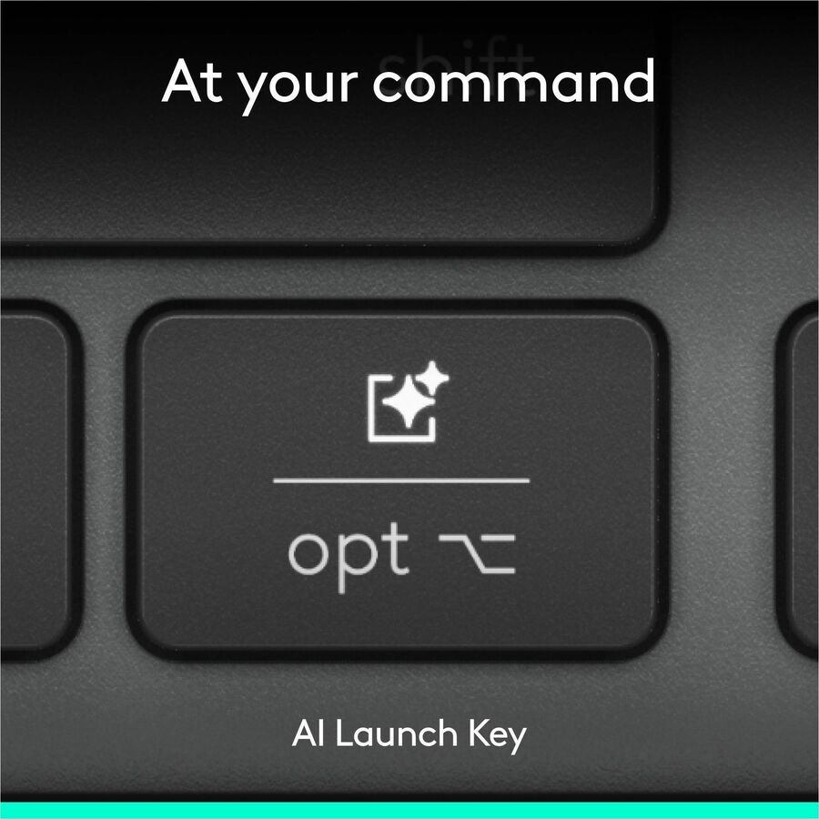 Alternate-Image10 Image for Logitech Signature Slim Solar+ wireless keyboard, solar and artificial light powered, durable battery that lasts up to 10 years, customizable keys, Bluetooth, Graphite