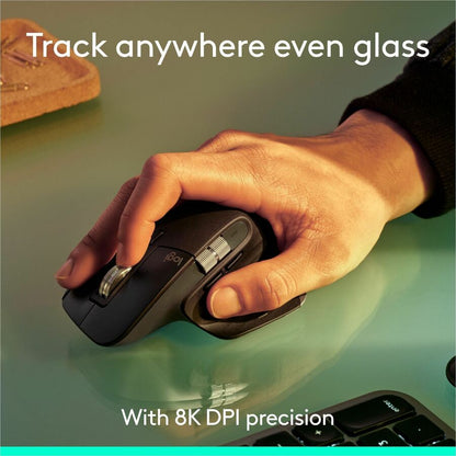 Alternate-Image1 Image for Logitech MX Master 3S - Performance Wireless Mouse with Ultra-fast Scrolling, Ergo, 8K DPI, Track on Glass, Quiet Clicks, Bluetooth, Windows, Linux, Chrome, Black
