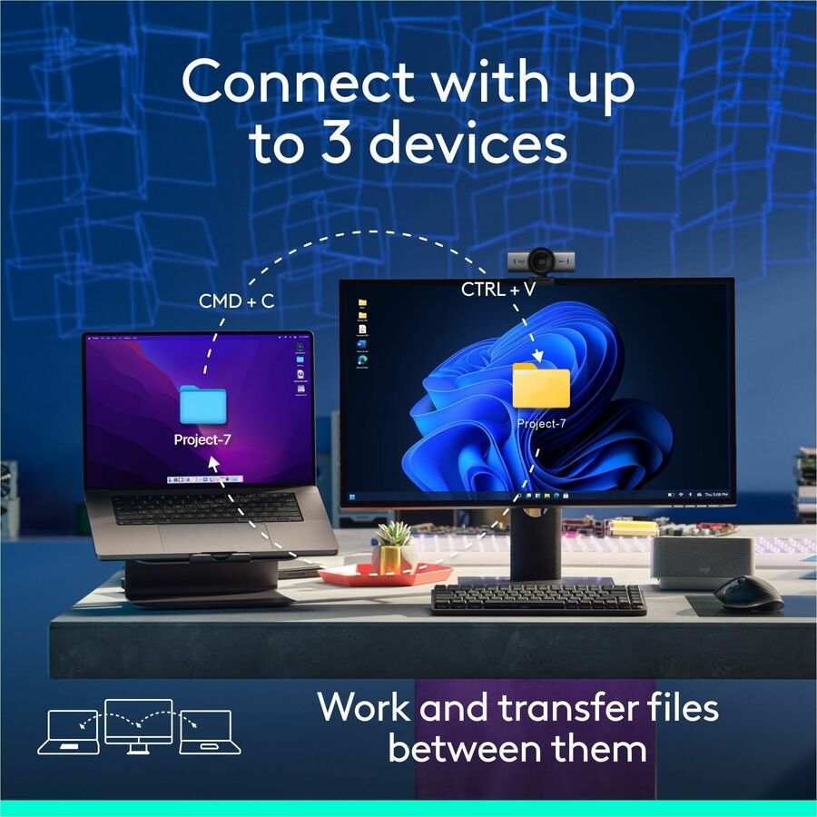 Alternate-Image7 Image for Logitech MX Master 3S - Performance Wireless Mouse with Ultra-fast Scrolling, Ergo, 8K DPI, Track on Glass, Quiet Clicks, Bluetooth, Windows, Linux, Chrome, Black