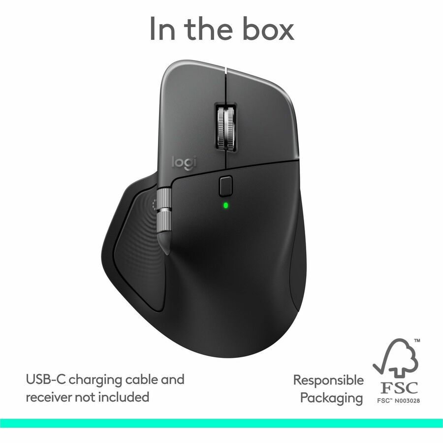 Alternate-Image10 Image for Logitech MX Master 4 for Mac, Ergonomic Bluetooth Mouse with Advanced Performance Haptic Feedback, Ultra-Fast Scrolling, USB-C Charging, MacOS, iPadOS, Windows - space black