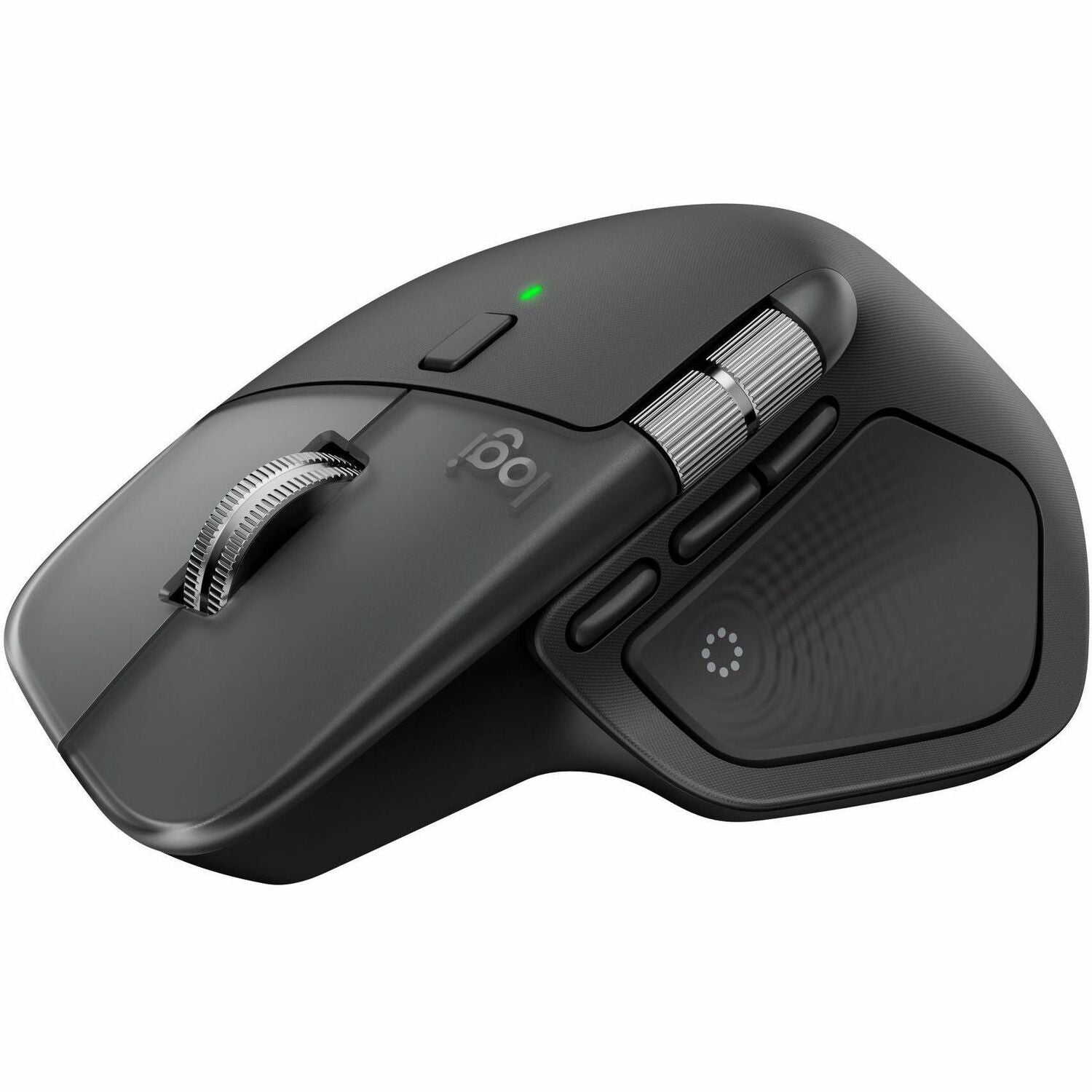 Main Image for Logitech MX Master 4 for Mac, Ergonomic Bluetooth Mouse with Advanced Performance Haptic Feedback, Ultra-Fast Scrolling, USB-C Charging, MacOS, iPadOS, Windows - space black