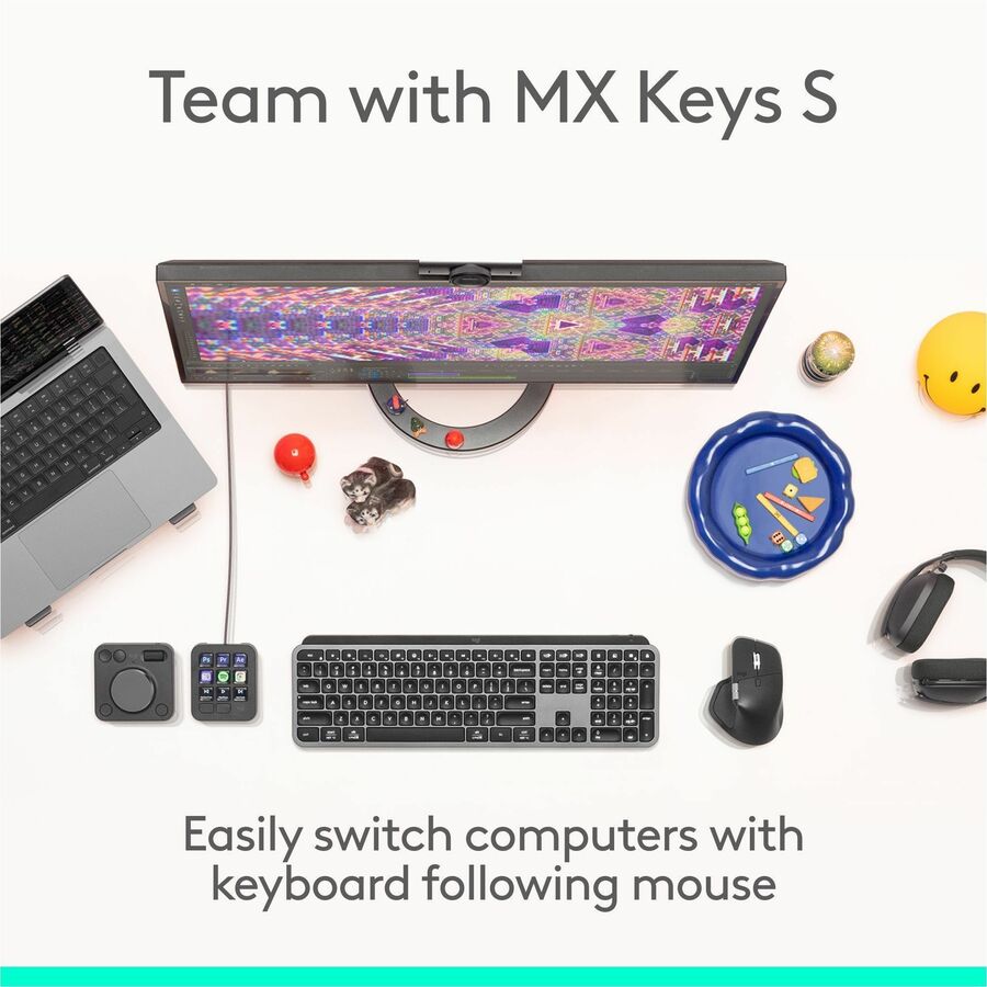 Alternate-Image6 Image for Logitech MX Master 4, Ergonomic Wireless Mouse with Advanced Performance Haptic Feedback, Ultra-Fast Scrolling, USB-C Charging, Bluetooth, Windows, MacOS - black