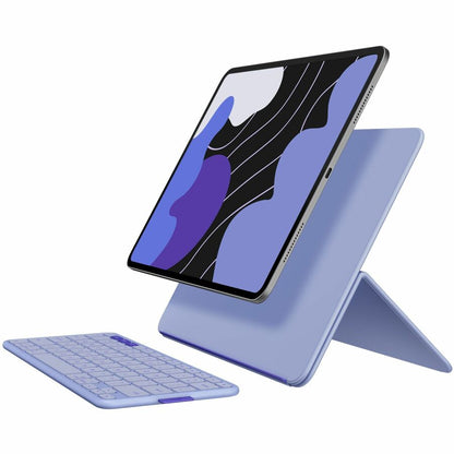 Left Image for Logitech Flip Folio Keyboard/Cover Case (Folio) for 13" Apple iPad Pro 13 (2024), iPad Air 13 (2024), iPad Air 13 (2025) Tablet - English Keyboard - Lilac