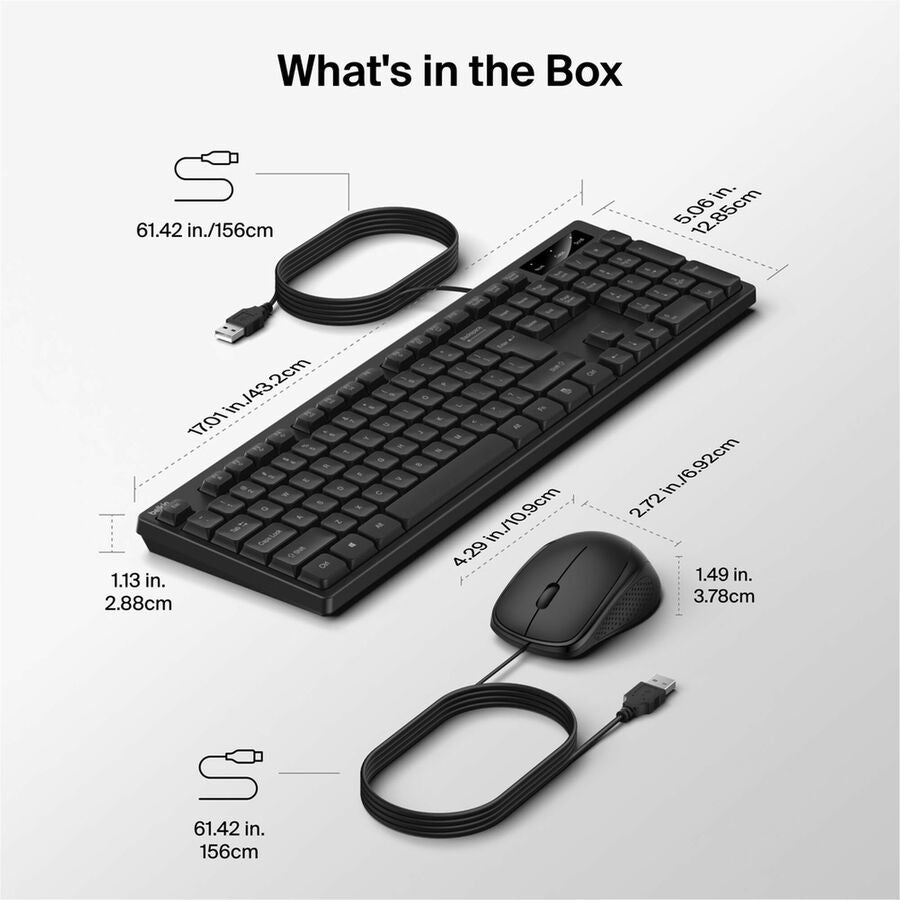 Alternate-Image6 Image for Belkin Connect Wired Keyboard and Mouse Combo