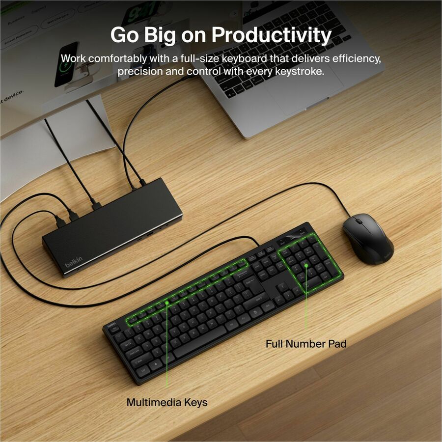 Alternate-Image10 Image for Belkin Connect Wired Keyboard and Mouse Combo
