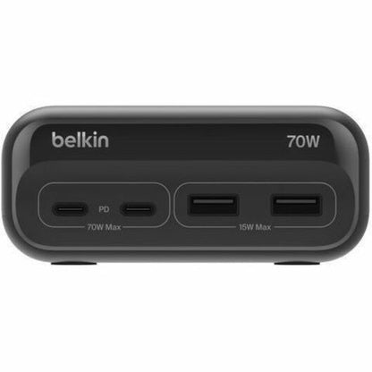 Alternate-Image4 Image for Belkin 3-Outlet Charging Station with 2 USB-A and 2 USB-C Ports 70W