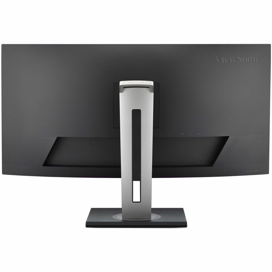Rear Image for ViewSonic VG3456CA 34 Inch 21:9 Ultrawide QHD 4K Curved Monitor with Ergonomic Design, 100W USB C, Docking Built-In, Gigabit Ethernet RJ45 for Home and Office