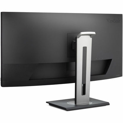 Alternate-Image5 Image for ViewSonic VG3456CA 34 Inch 21:9 Ultrawide QHD 4K Curved Monitor with Ergonomic Design, 100W USB C, Docking Built-In, Gigabit Ethernet RJ45 for Home and Office