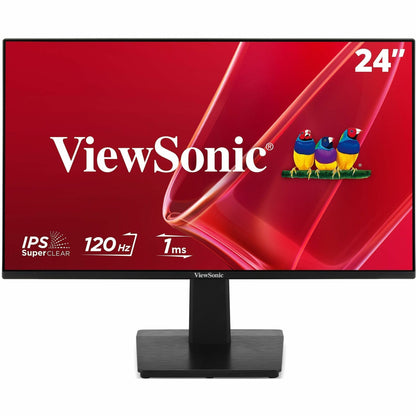 Main Image for ViewSonic VA2448-MH 24 Inch 1080p Monitor, IPS Display with 120Hz for Smooth Home and Office Viewing, Variable Refresh Rate, HDMI, and VGA Inputs