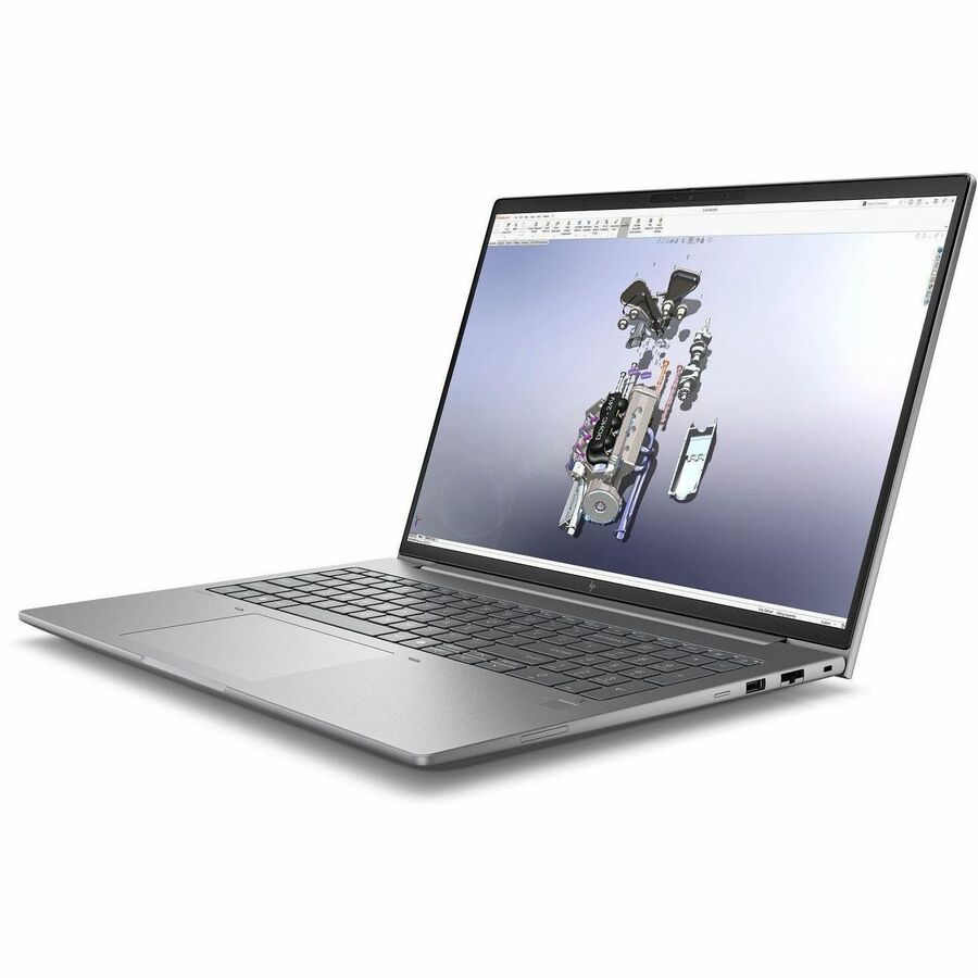 Alternate-Image8 Image for HP ZBook X G1i 16" Mobile Workstation - WQUXGA - 120 Hz - Intel Core Ultra 9 285H - vPro Technology - 32 GB - 1 TB SSD - English Keyboard - Smart Card Reader - Meteor Silver