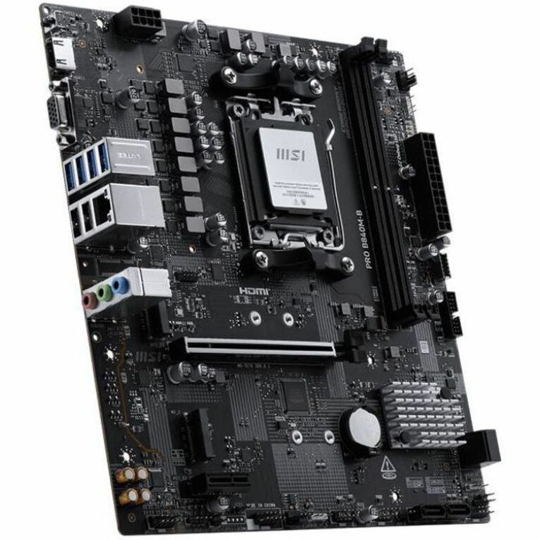 Alternate-Image2 Image for MSI B840M-B Gaming Desktop Motherboard - AMD B840 Chipset - Socket AM5 - Micro ATX