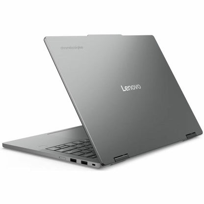Rear Image for Lenovo Chromebook Plus 14IRU10 83LL001VUS 14" Touchscreen Convertible 2 in 1 Chromebook - WUXGA - 60 Hz - Intel Core 5 1st Gen 120U - 8 GB - 128 GB Flash Memory - English Keyboard - Luna Gray