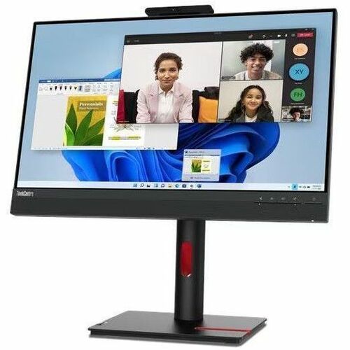 Main Image for Lenovo ThinkCentre TIO24 Gen5 24" Class Webcam Full HD LED Monitor - 16:9 - Black