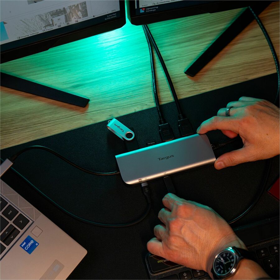 Alternate-Image9 Image for Targus(r) USB-C Alt. Mode Dual HDMI 4K Mobile Dock with 140W EPR Pass-Thru