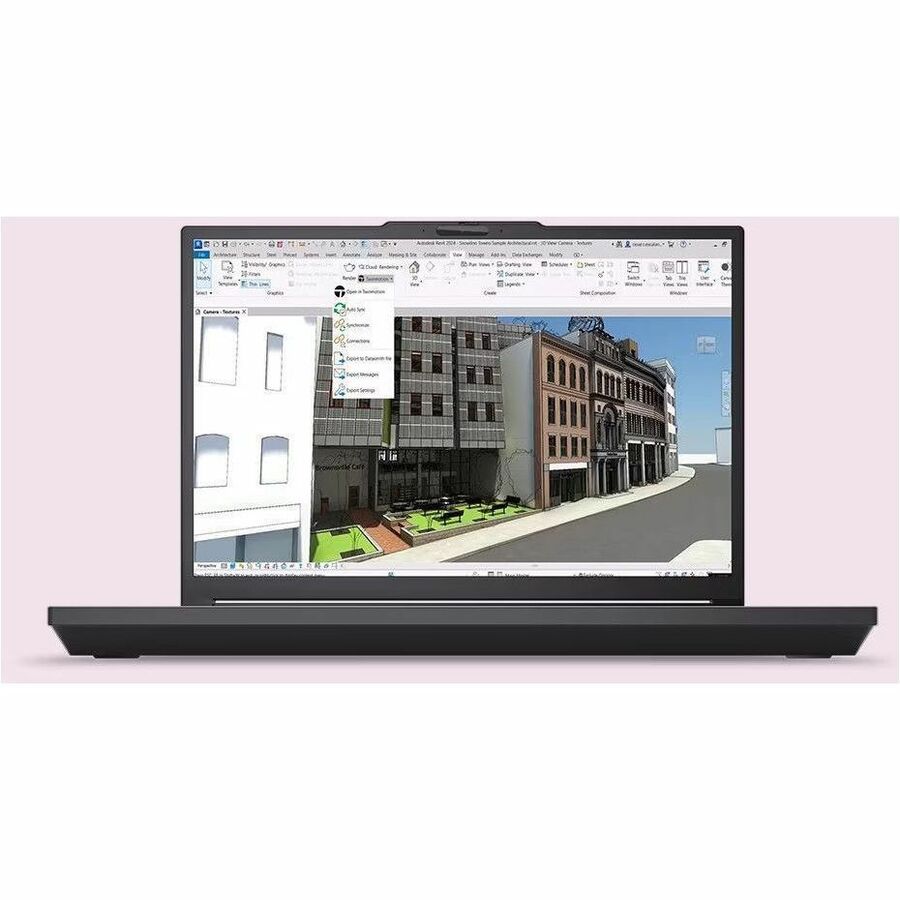 Alternate-Image5 Image for Lenovo ThinkPad P16 Gen 3 21RQ0017US 16" Mobile Workstation - WUXGA - Intel Core Ultra 7 255HX - 32 GB - 512 GB SSD - English (US) Keyboard - Black