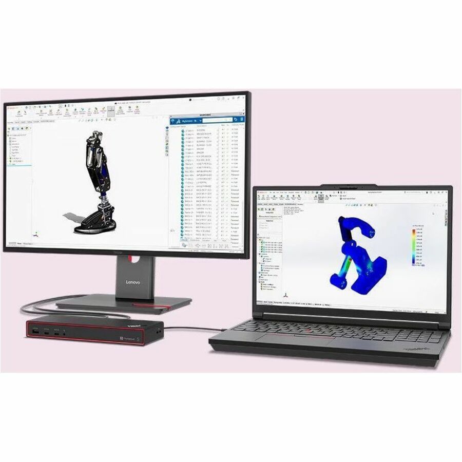 Alternate-Image7 Image for Lenovo ThinkPad P16 Gen 3 21RQ001KUS 16" Mobile Workstation - WQUXGA - Intel Core Ultra 7 265HX - vPro Technology - 32 GB - 1 TB SSD - English (US) Keyboard - Black