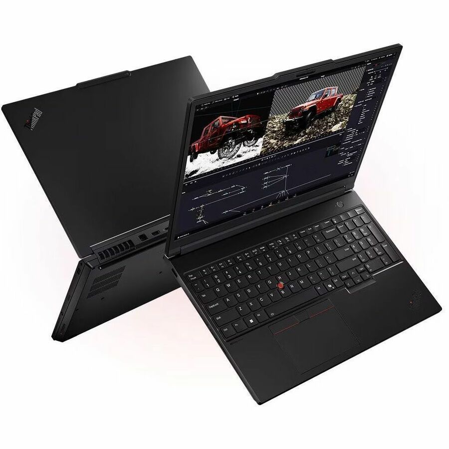 Alternate-Image4 Image for Lenovo ThinkPad P16 Gen 3 21RQ001KUS 16" Mobile Workstation - WQUXGA - Intel Core Ultra 7 265HX - vPro Technology - 32 GB - 1 TB SSD - English (US) Keyboard - Black
