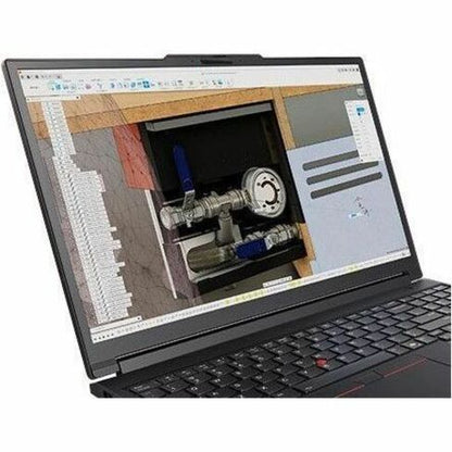 Alternate-Image2 Image for Lenovo ThinkPad P16 Gen 3 21RQ000YUS 16" Mobile Workstation - WUXGA - Intel Core Ultra 9 285HX - vPro Technology - 32 GB - 1 TB SSD - English (US) Keyboard - Black