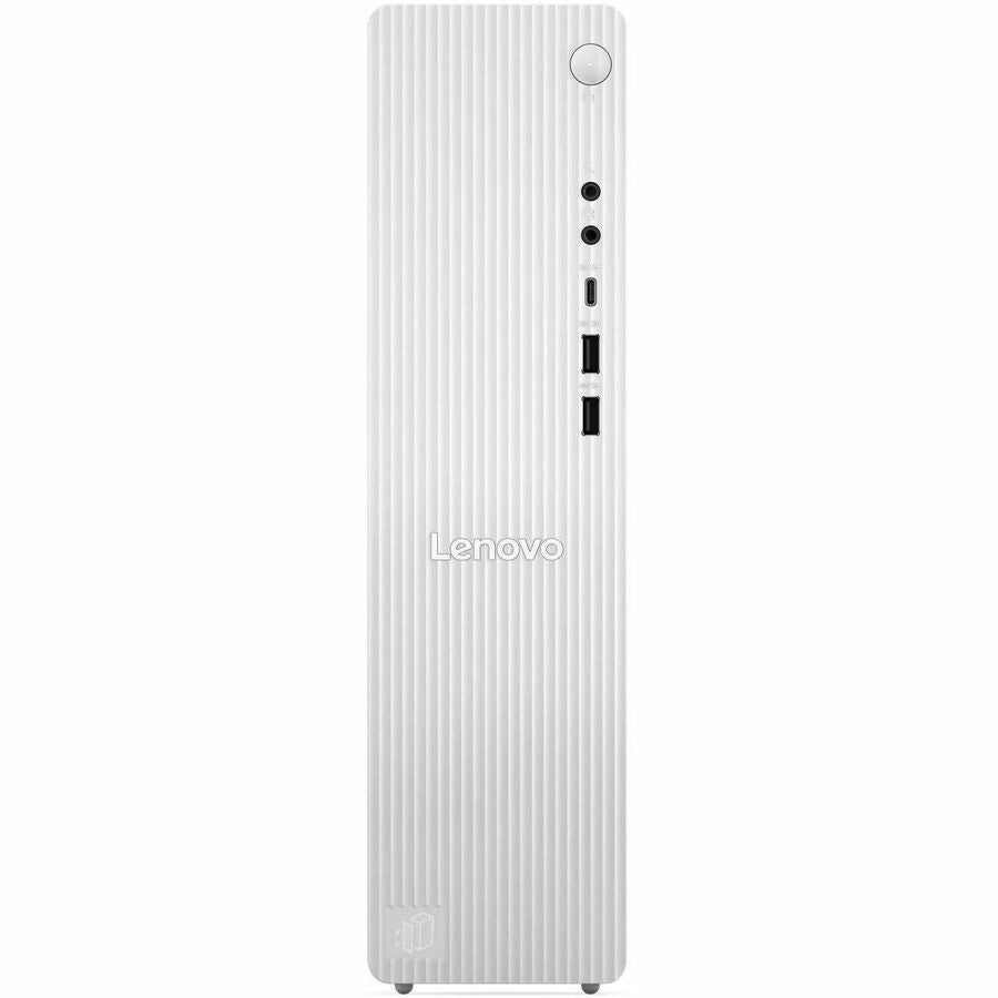 Front Image for Lenovo IdeaCentre 08AKP10 91CX0000US Desktop Computer - AMD Ryzen AI 7 350 - 16 GB - 1 TB SSD - Tower - Luna Gray