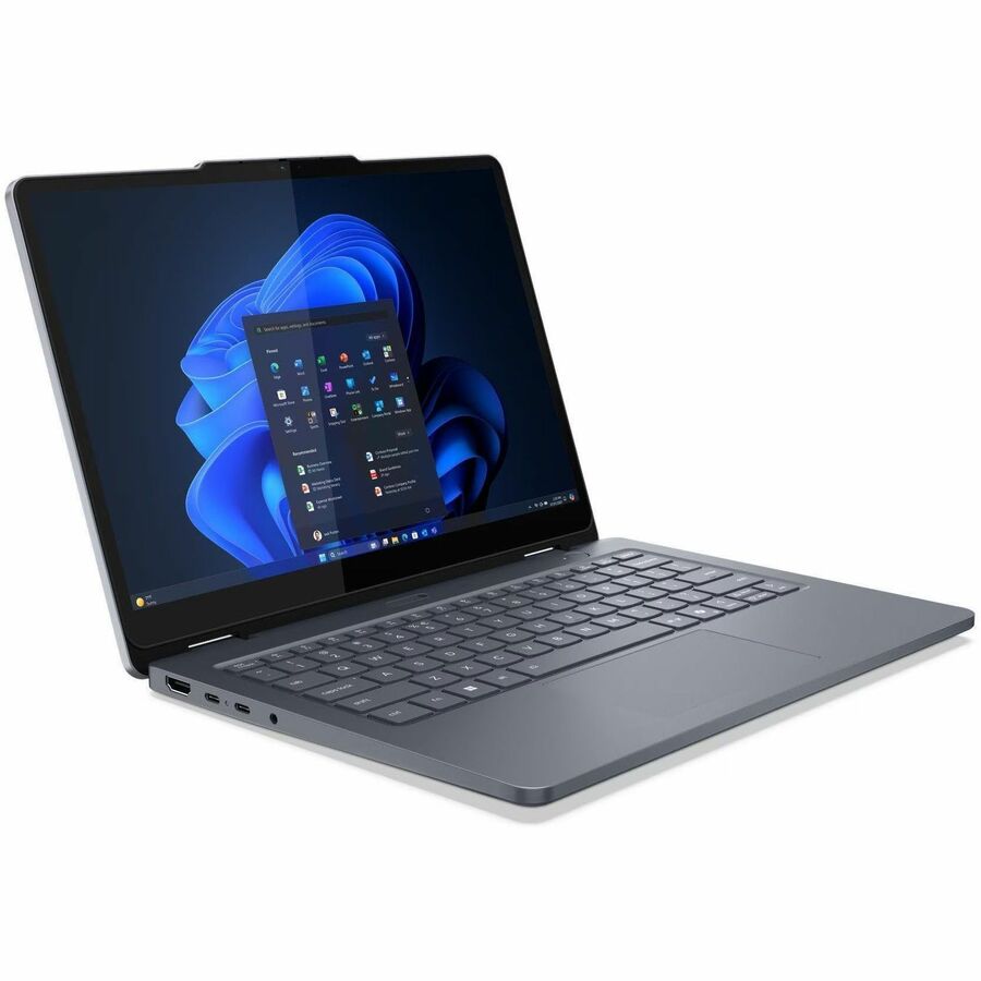 Alternate-Image7 Image for Lenovo 13w Gen 3 83M9000DUS 13.3" Touchscreen Convertible 2 in 1 Notebook - WUXGA - 60 Hz - Intel Core 3 1st Gen 100U - 8 GB - 256 GB SSD - English Keyboard - Luna Gray