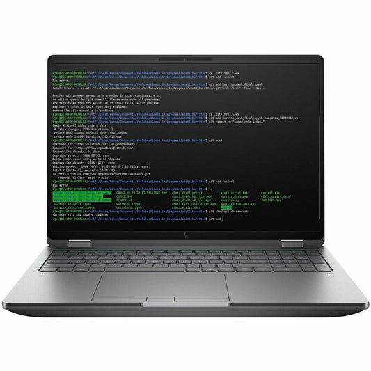 Main Image for HP ZBook Fury G1i 16" Mobile Workstation - WQXGA - Intel Core Ultra 9 285HX - vPro Technology - 32 GB - 1 TB SSD - Meteor Silver