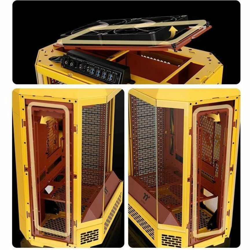Alternate-Image10 Image for Thermaltake The Tower 600 Butter Caramel Mid Tower Chassis