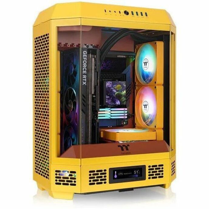 Right Image for Thermaltake The Tower 600 Butter Caramel Mid Tower Chassis