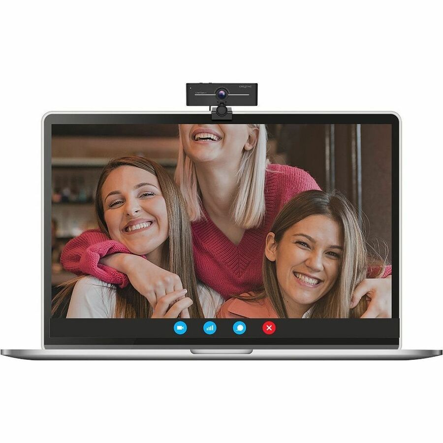 Alternate-Image5 Image for Creative Live! Cam Webcam - 8 Megapixel - 40 fps - USB 3.0 - 1 Pack(s)