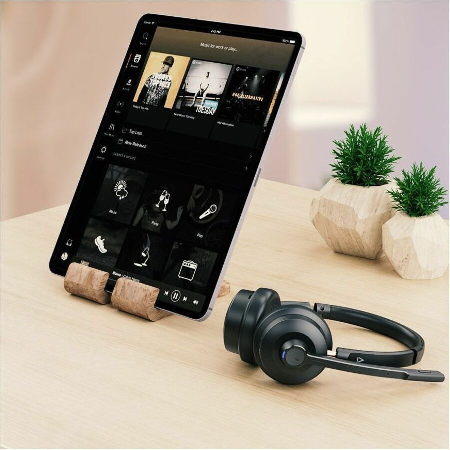 Alternate-Image7 Image for Creative Chat Wireless Lightweight Wireless On-Ear Headset