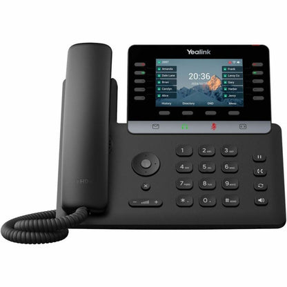 Main Image for Yealink T74W IP Phone - Corded - Corded/Cordless - Bluetooth, Wi-Fi - 10 Multiple Conferencing - Wall Mountable - Black
