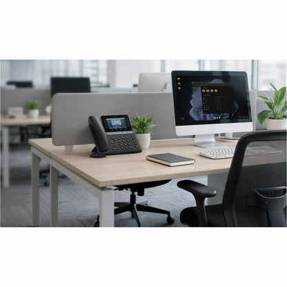 Alternate-Image7 Image for Yealink T74W IP Phone - Corded - Corded/Cordless - Bluetooth, Wi-Fi - 10 Multiple Conferencing - Wall Mountable - Black