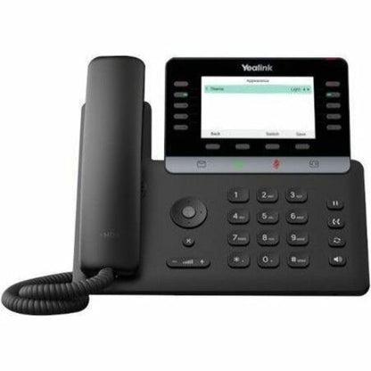 Alternate-Image1 Image for Yealink T74W IP Phone - Corded - Corded/Cordless - Bluetooth, Wi-Fi - 10 Multiple Conferencing - Wall Mountable - Black