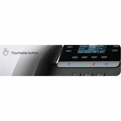 Alternate-Image10 Image for Yealink SIP-T73W IP Phone - Corded/Cordless - Corded/Cordless - Bluetooth, Radio Frequency - 5 Multiple Conferencing - Wall Mountable - Black
